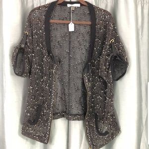 Mesh Zip Up Jacket
